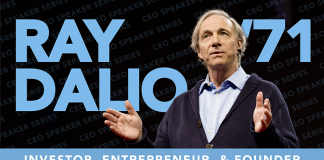 Alumnus Ray Dalio Headlines Centennial CEO Speaker Series