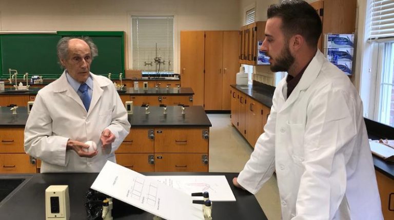 LIU Professor Emeritus Dr. Rocks Is a Hit as First Scientist on a Topps Baseball Card