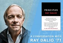 Ray Dalio ’71—Investor, Entrepreneur, Author—To Speak to Students in September