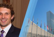 Dean Barton Recognized at United Nations