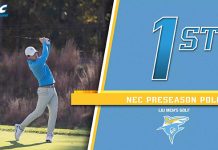 Men’s Golf Picked No. 1 in NEC Preseason Poll