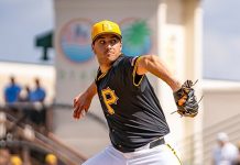 Alumnus Makes MLB Spring Training Debut with Pittsburgh Pirates