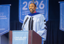 NBA Legend Clyde Frazier Delivers Long Island University Centennial Commencement Address