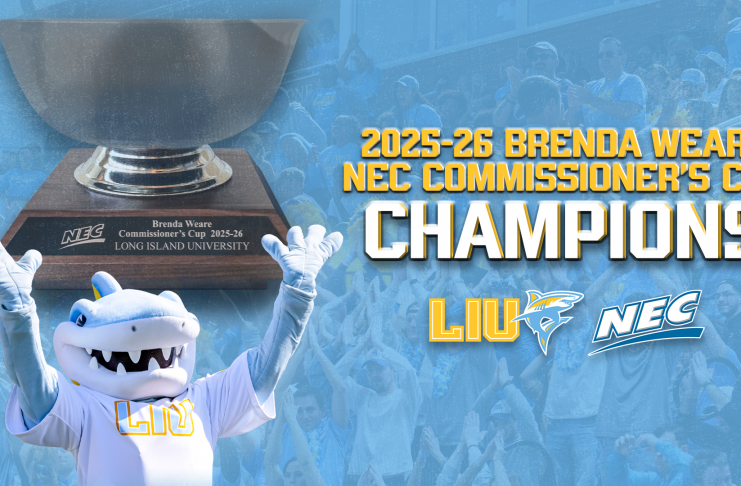 LIU Athletics Repeats as NEC Commissioner’s Cup Champions